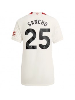 Ženski Nogometna dresi replika Manchester United Jadon Sancho #25 Tretji 2023-24 Kratek rokav